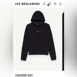 Les Benjamin’s Black Hoodie